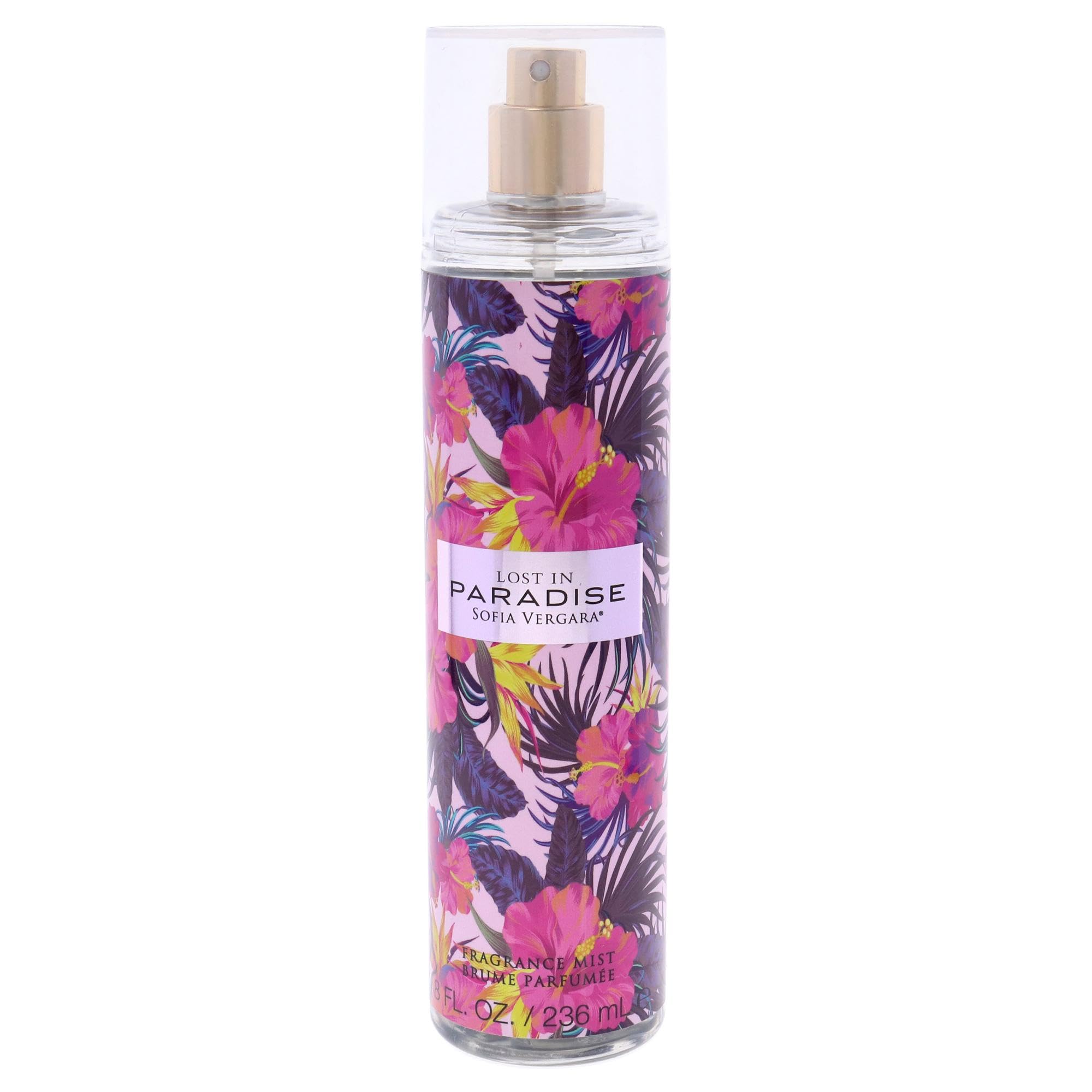 Sofia Vergara Lost in Paradise bottle front view for all-day wear