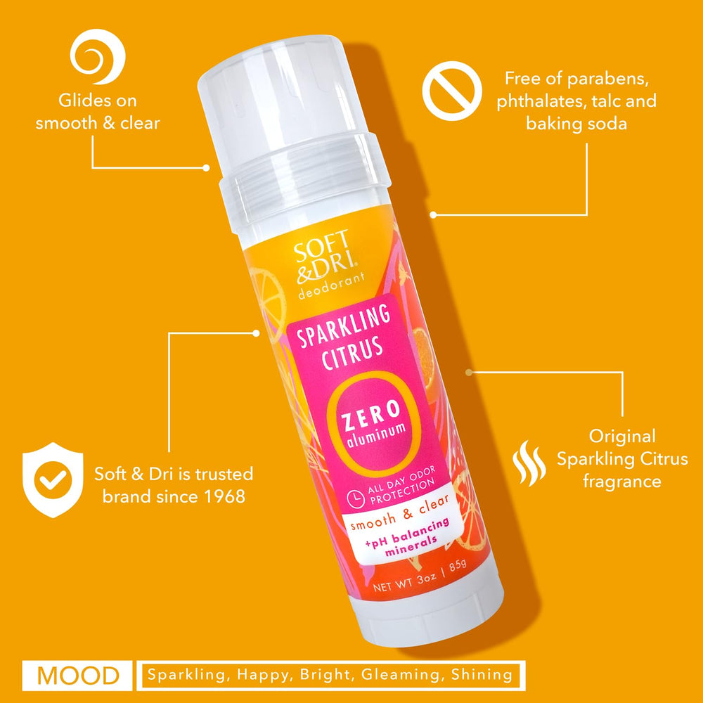 Soft & Dri go-anywhere cylinder demonstrates pocket-friendly design.