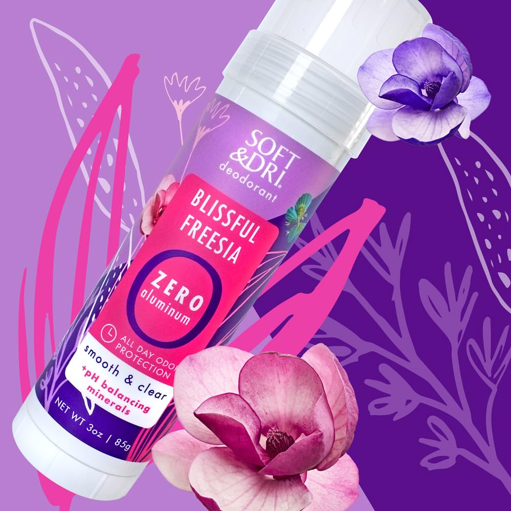 Soft & Dri Zen Cucumber scent offers refreshing feel