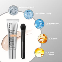 Softeland Eye Tightener brush application demonstrates easy, quick under-eye care