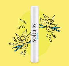 SoftLips Vanilla Lip Protectant SPF 20 twist-up balm for quick reapplication.