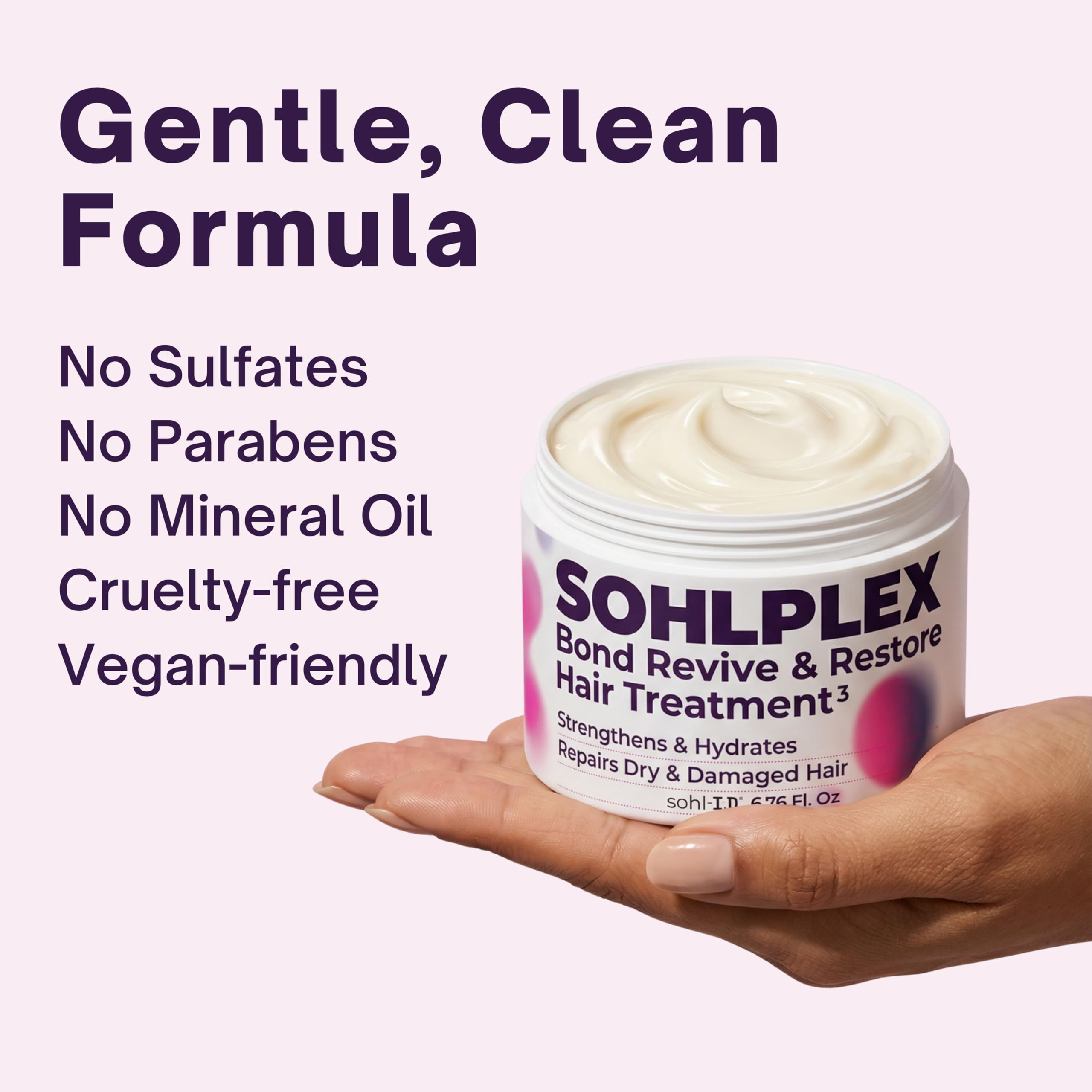 sohl-I.D. hair mask color-safe option for treated hair