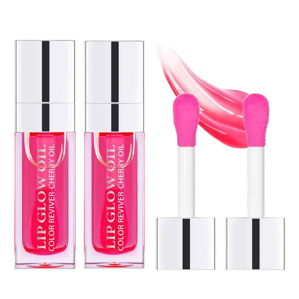 Sokgo Hydrating Lip Glow Oil bottle pour delivers instant shine and moisture.
