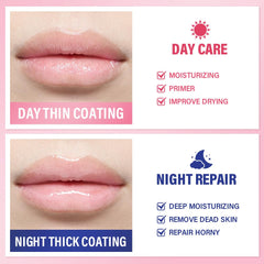 Sokgo rich texture lip mask berry glow demonstrates luxurious feel without greasiness.