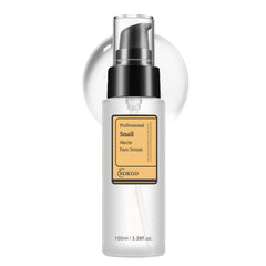 Sokgo Snail Mucin Serum bottle highlighting deep hydration for radiant skin.