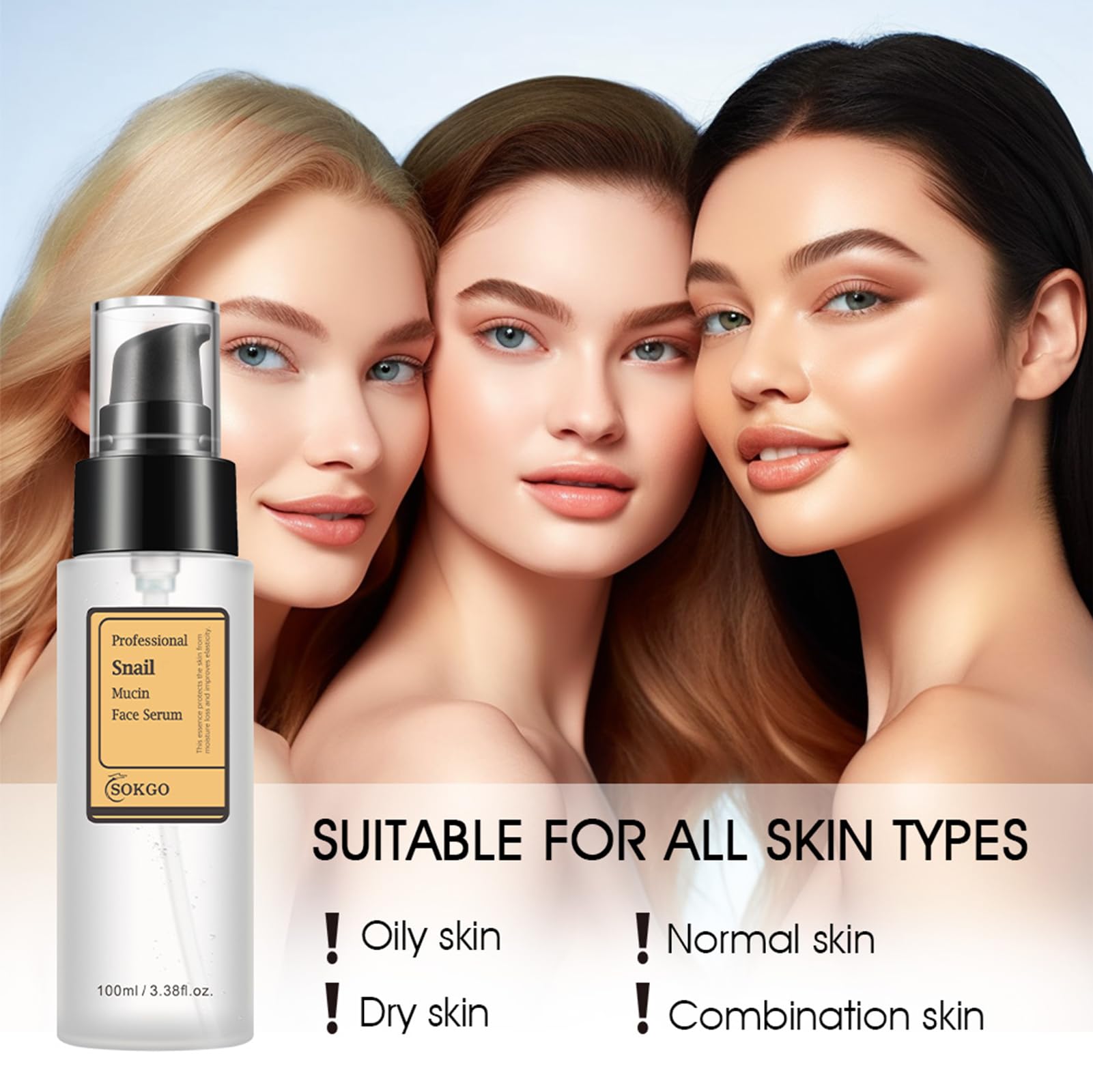 Sokgo Snail Mucin Serum in morning routine for refreshed glow.