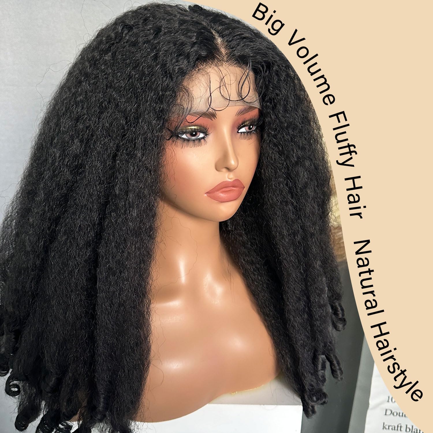 SOKU T-part HD transparent lace front for easy parting and breathable wear.
