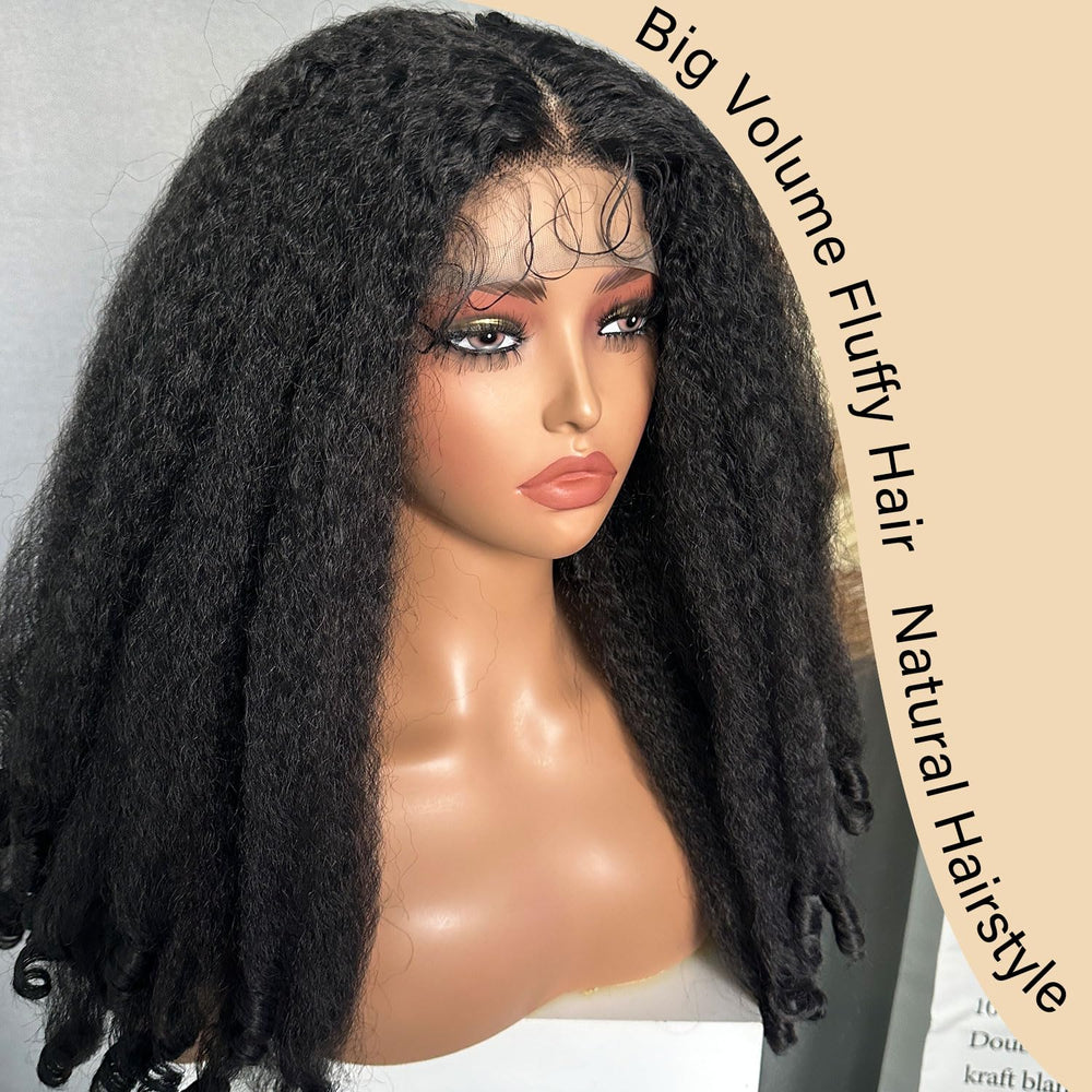 SOKU T-part HD transparent lace front for easy parting and breathable wear.