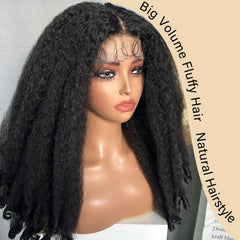 SOKU T-part HD transparent lace front for easy parting and breathable wear.
