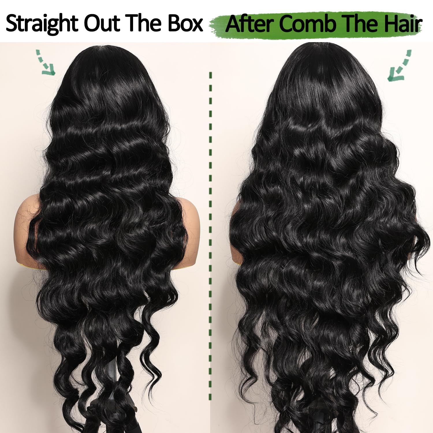 SOKU wig cap with adjustable band and four combs for secure wear.
