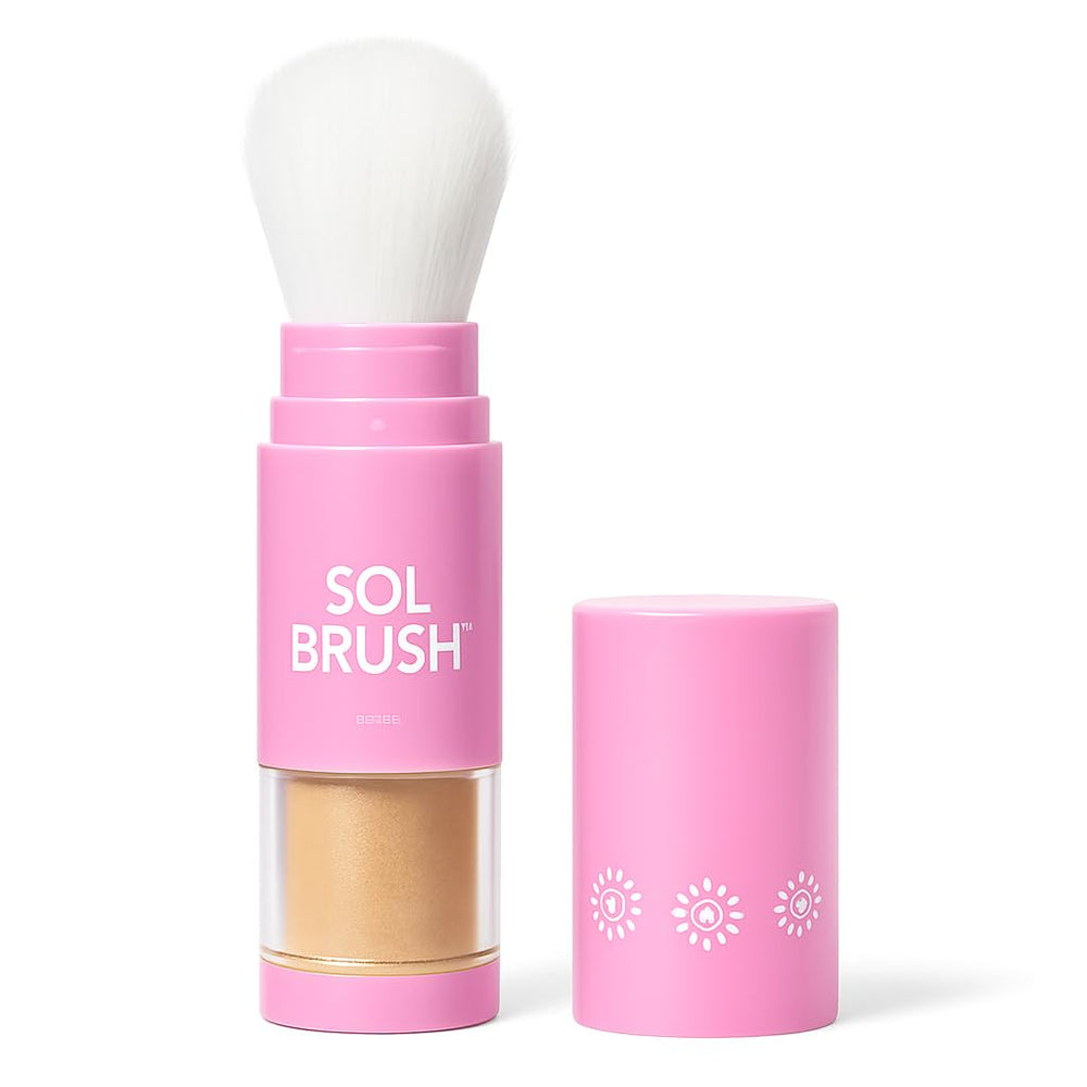 Sol Brush Minis SPF 50 brush-on sunscreen for mess-free sun protection.