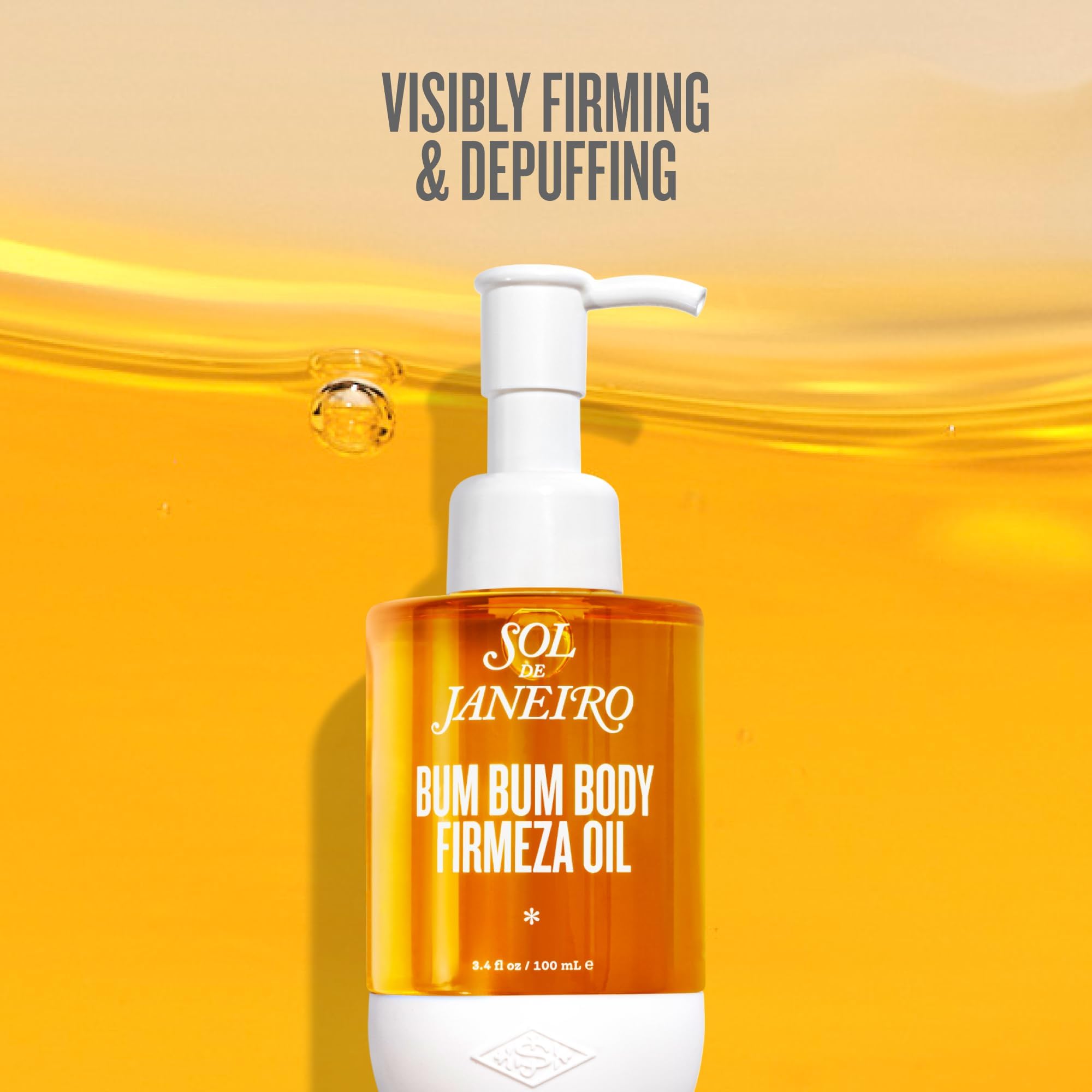 Sol de Janeiro Açaí Oil icon suggests rich hydration and skin conditioning.
