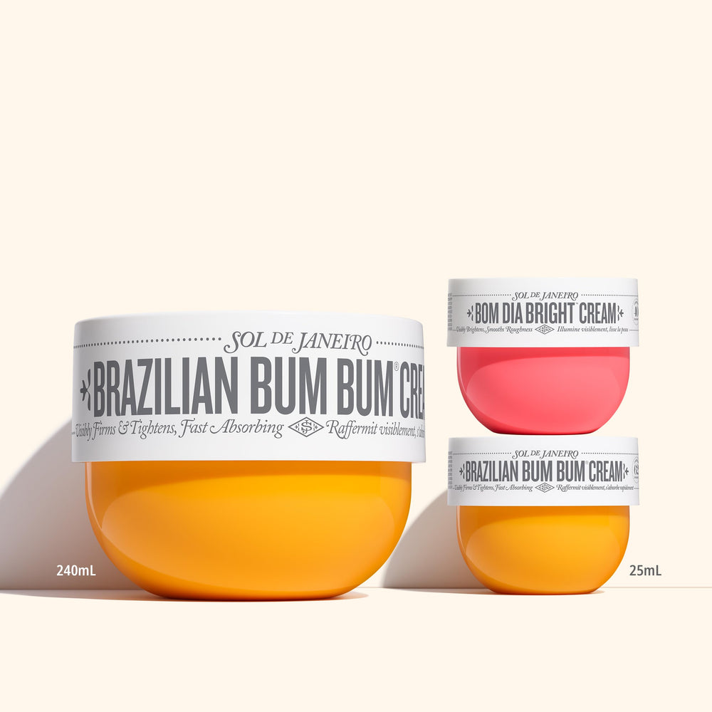 Sol de Janeiro Bom Dia Bright Cream texture swatch for even tone