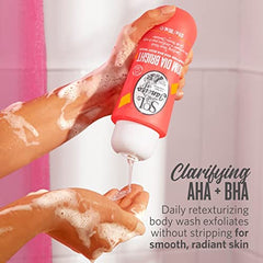 Sol de Janeiro Bom Dia Bright label detail highlights key ingredients for balanced skin care.