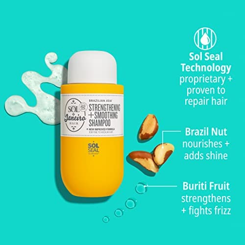 Sol de Janeiro Brazilian Joia shampoo being poured for quick lather.