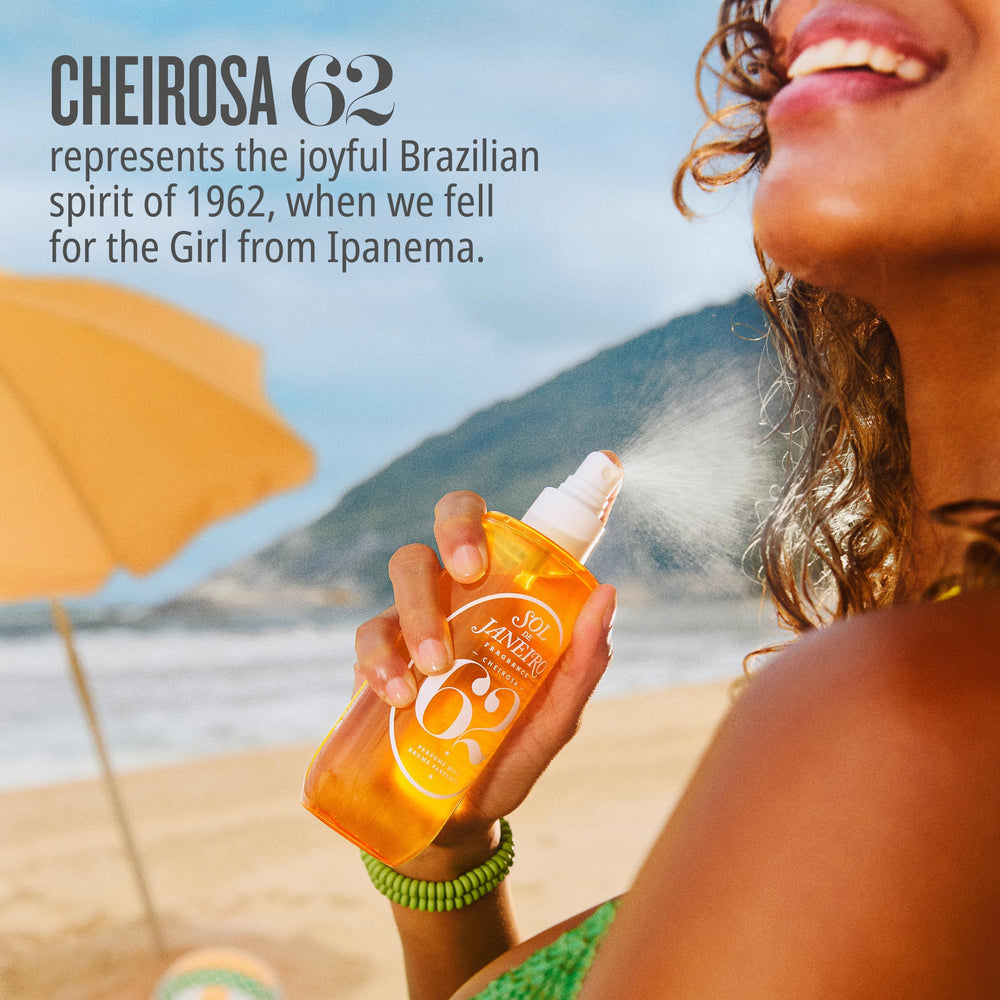 Sol de Janeiro Cheirosa 62 hair and body mist spritz on hair or skin