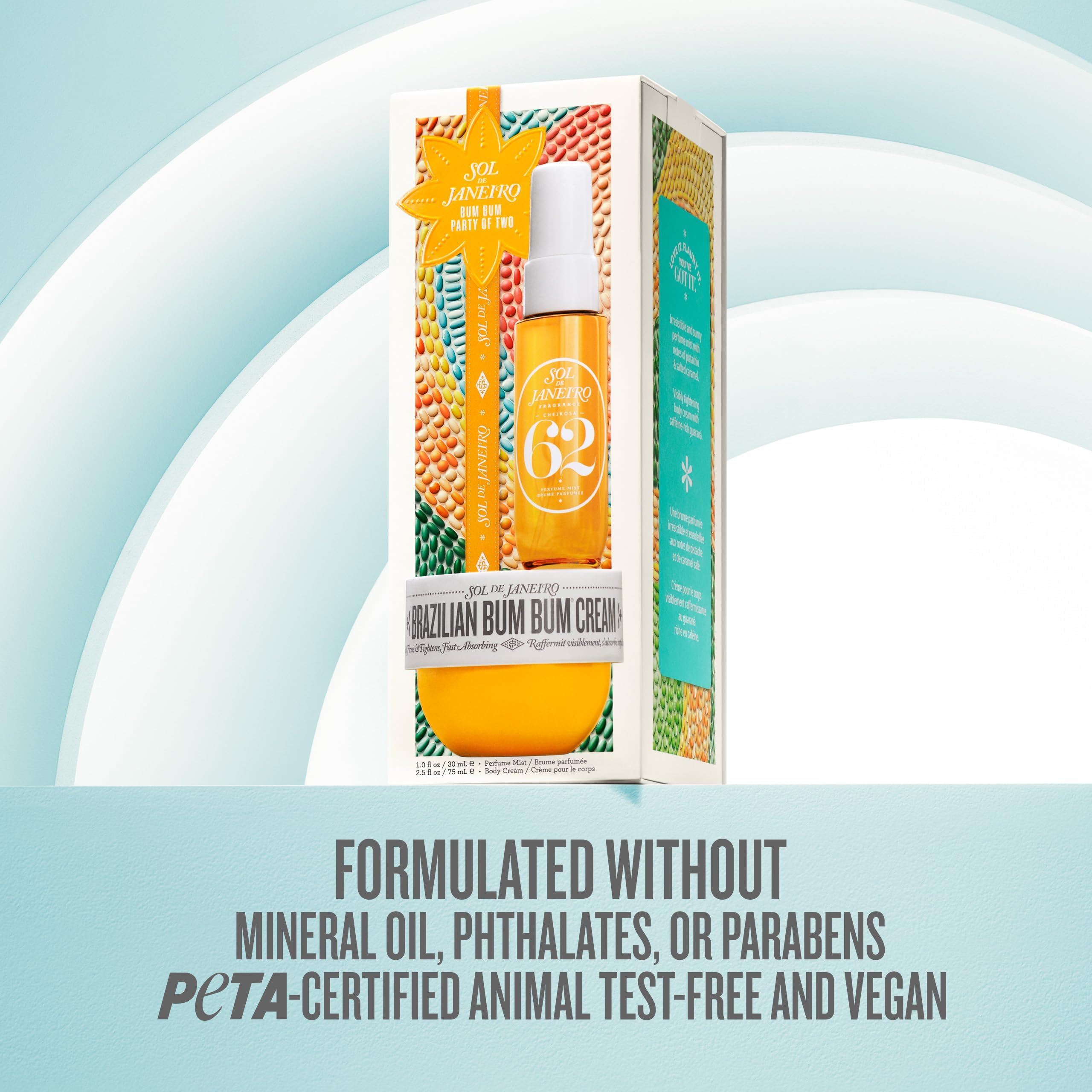 Sol de Janeiro Cheirosa 62 mist spray demonstrates versatile scent layering.