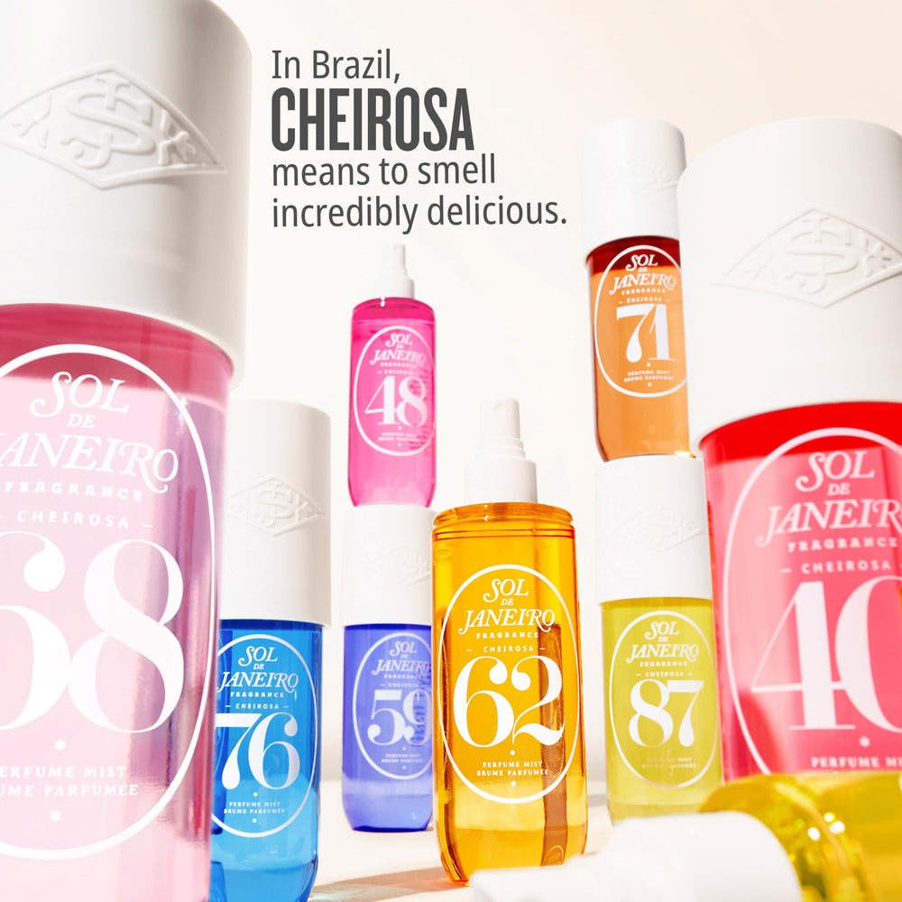 Sol de Janeiro Cheirosa 62 travel size bottle for on-the-go scent touch-ups
