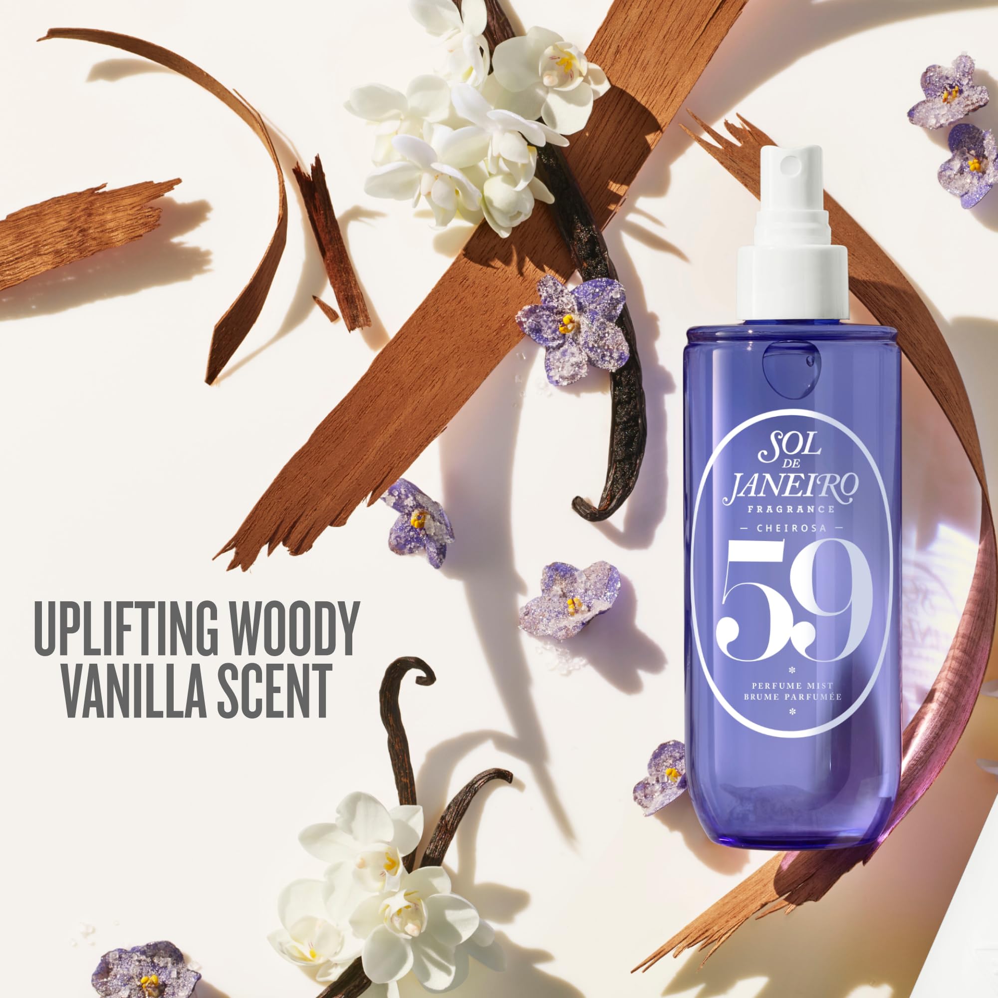 Sol de Janeiro Cheirosa 90 ml travel mist for on-the-go refresh.