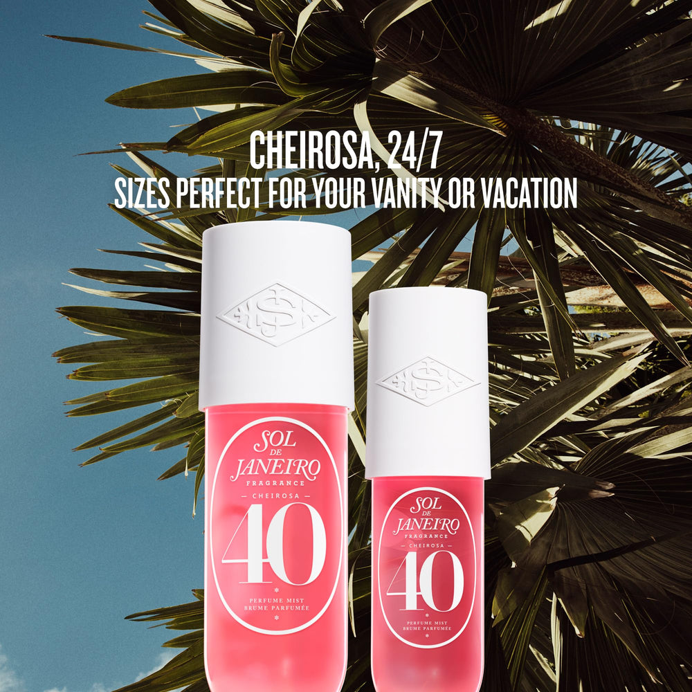 Sol de Janeiro Cheirosa Hair & Body Mist 90ml travel bottle for on-the-go scent.