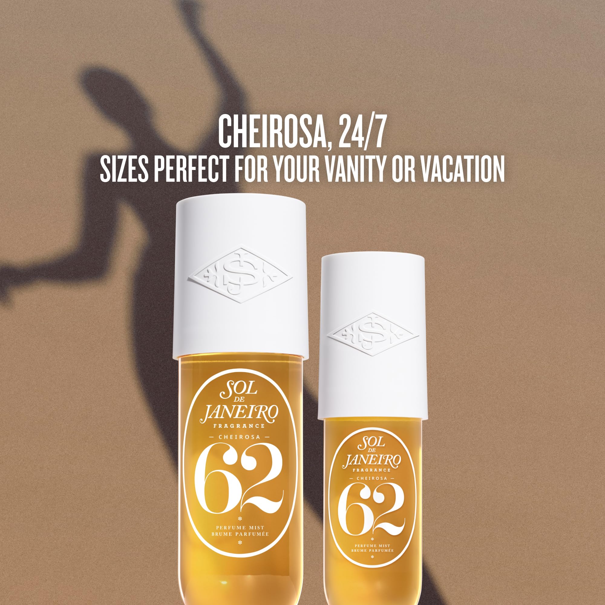 Sol de Janeiro Cheirosa 90ml travel mist bottle for on-the-go refresh