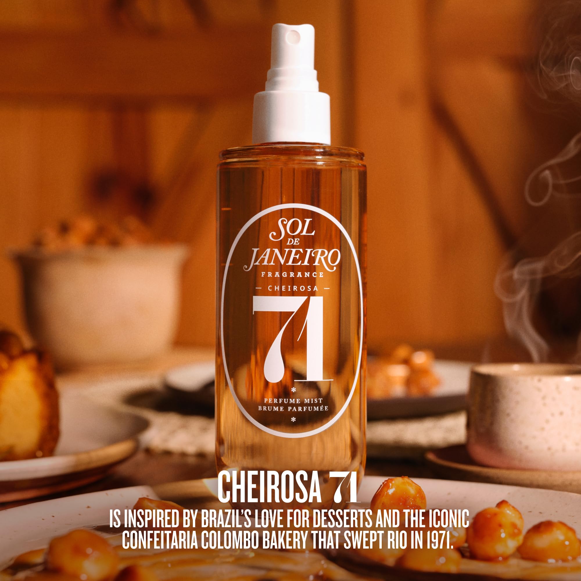Close-up label reveals premium branding and packaging detail for shoppers.