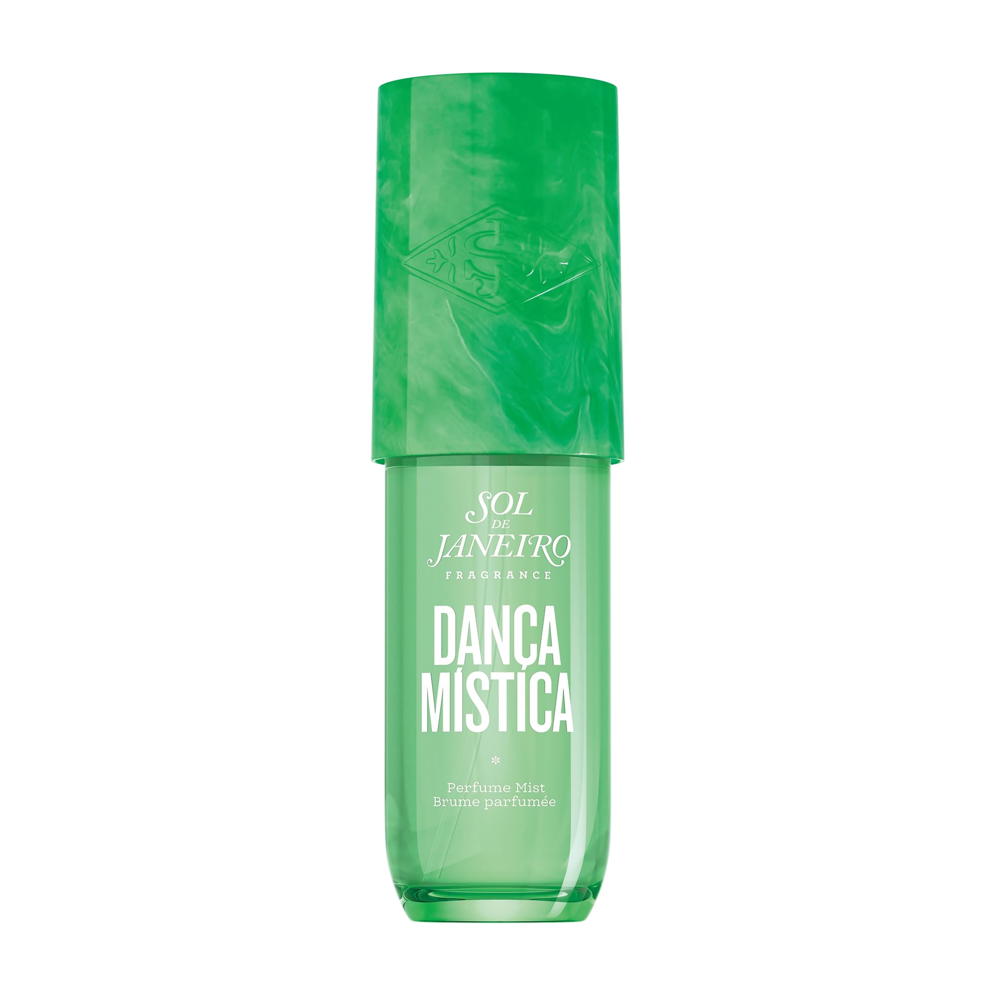 Sol de Janeiro Danca Mistica fig bottle highlights a radiant, wearable scent for daily refresh.