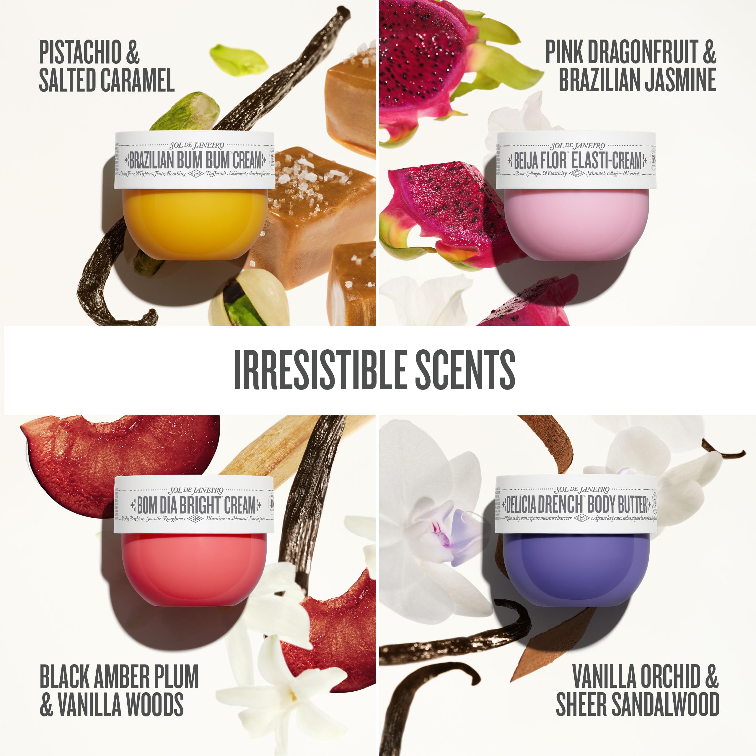 Parfum Cheirosa 62 sur Bum Bum mini, ambiance gourmande.