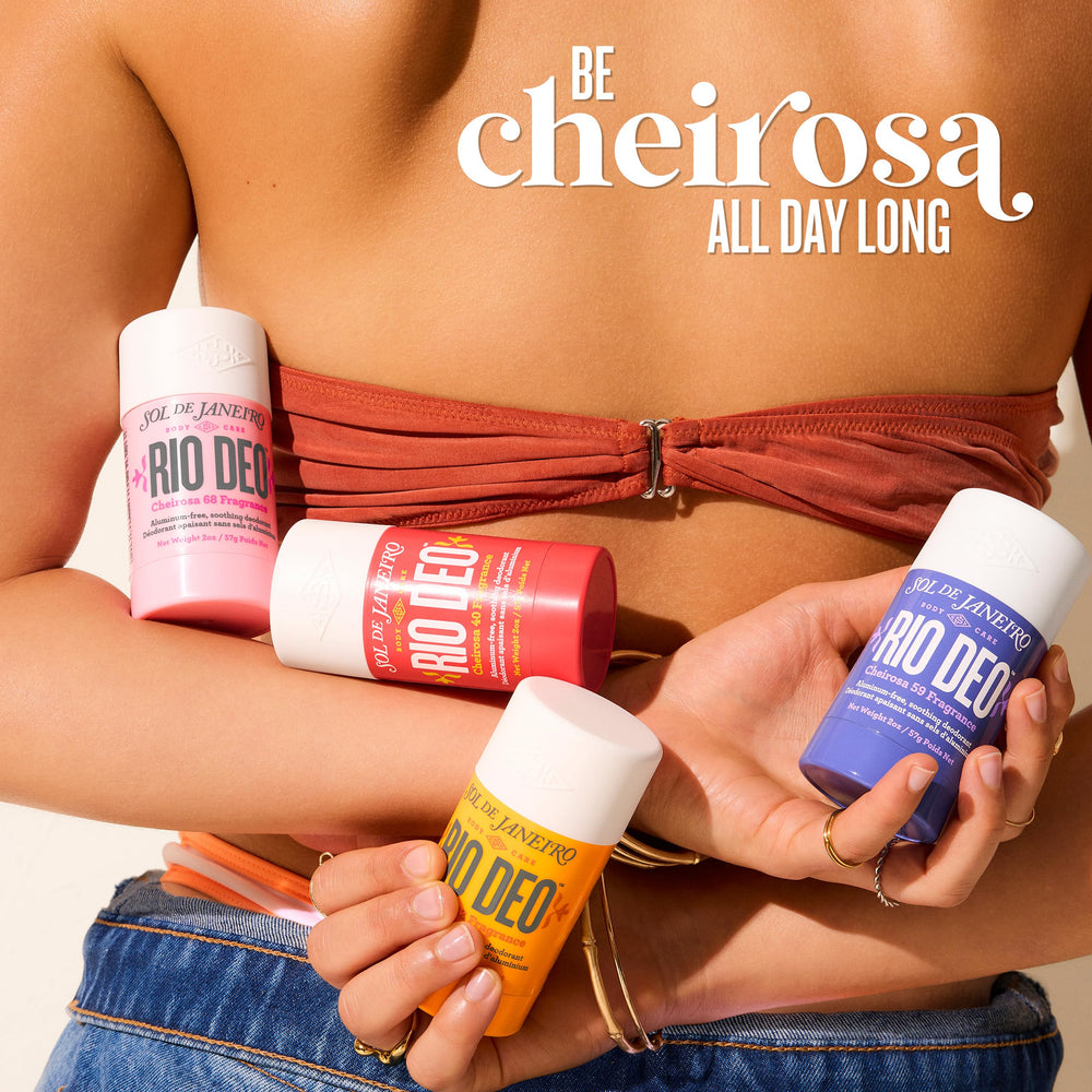 Sol de Janeiro Rio Cheirosa 59 aluminum-free, baking soda-free formula supports gentle care.