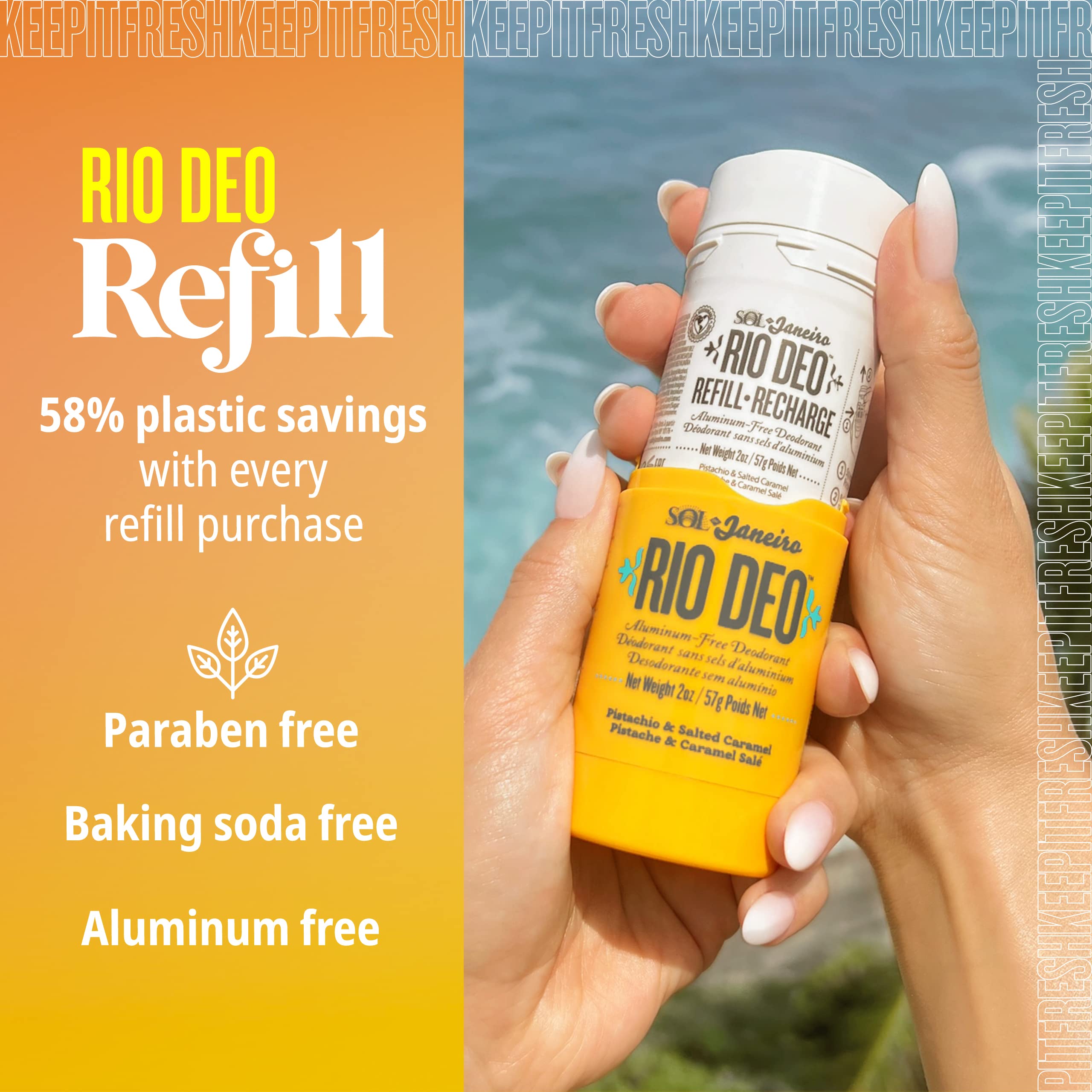 Sol de Janeiro Rio Deo Cheirosa 62 align and click verifies secure refill fit.