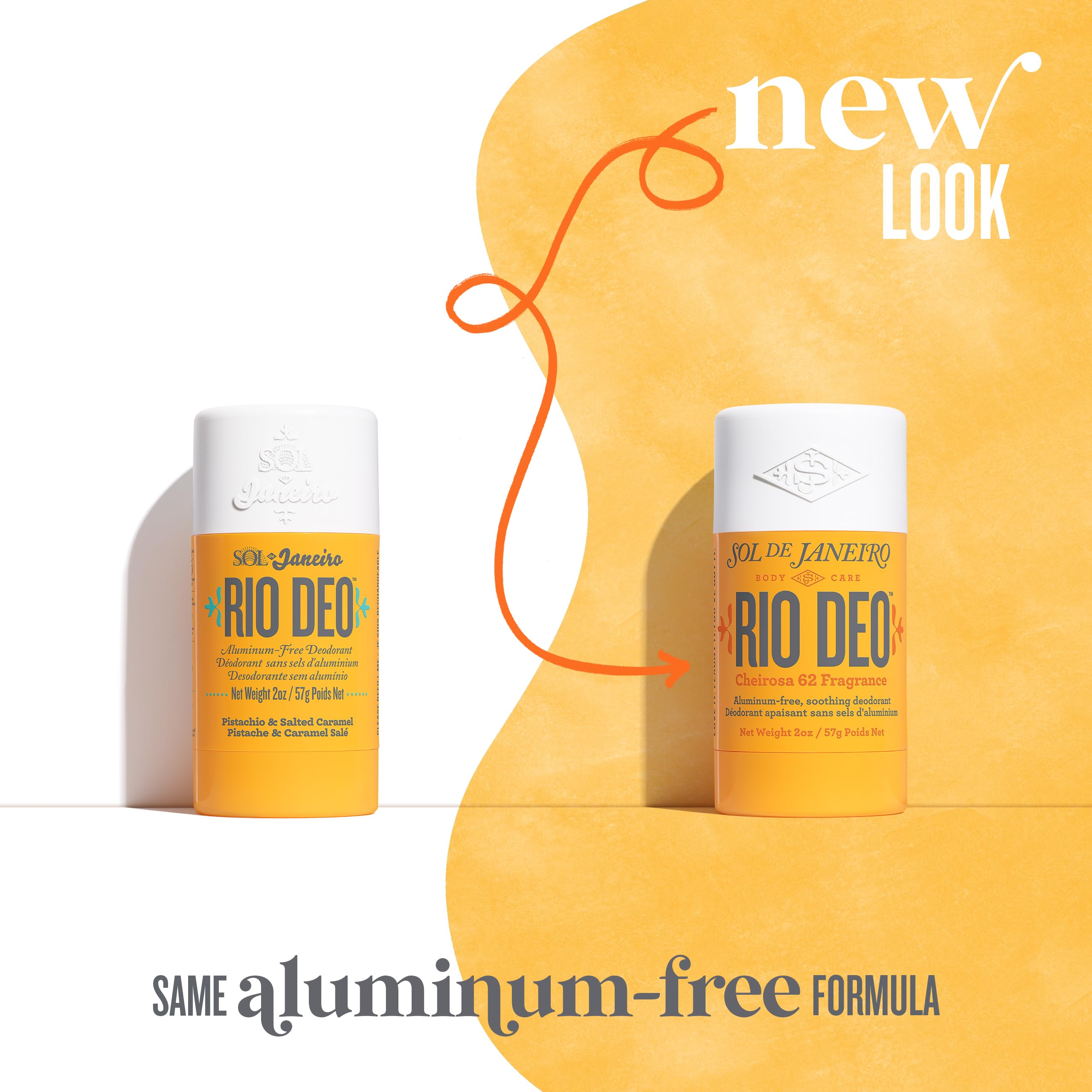 Sol de Janeiro Rio Deo Cheirosa 62 refill cap removed demonstrates easy replacement.