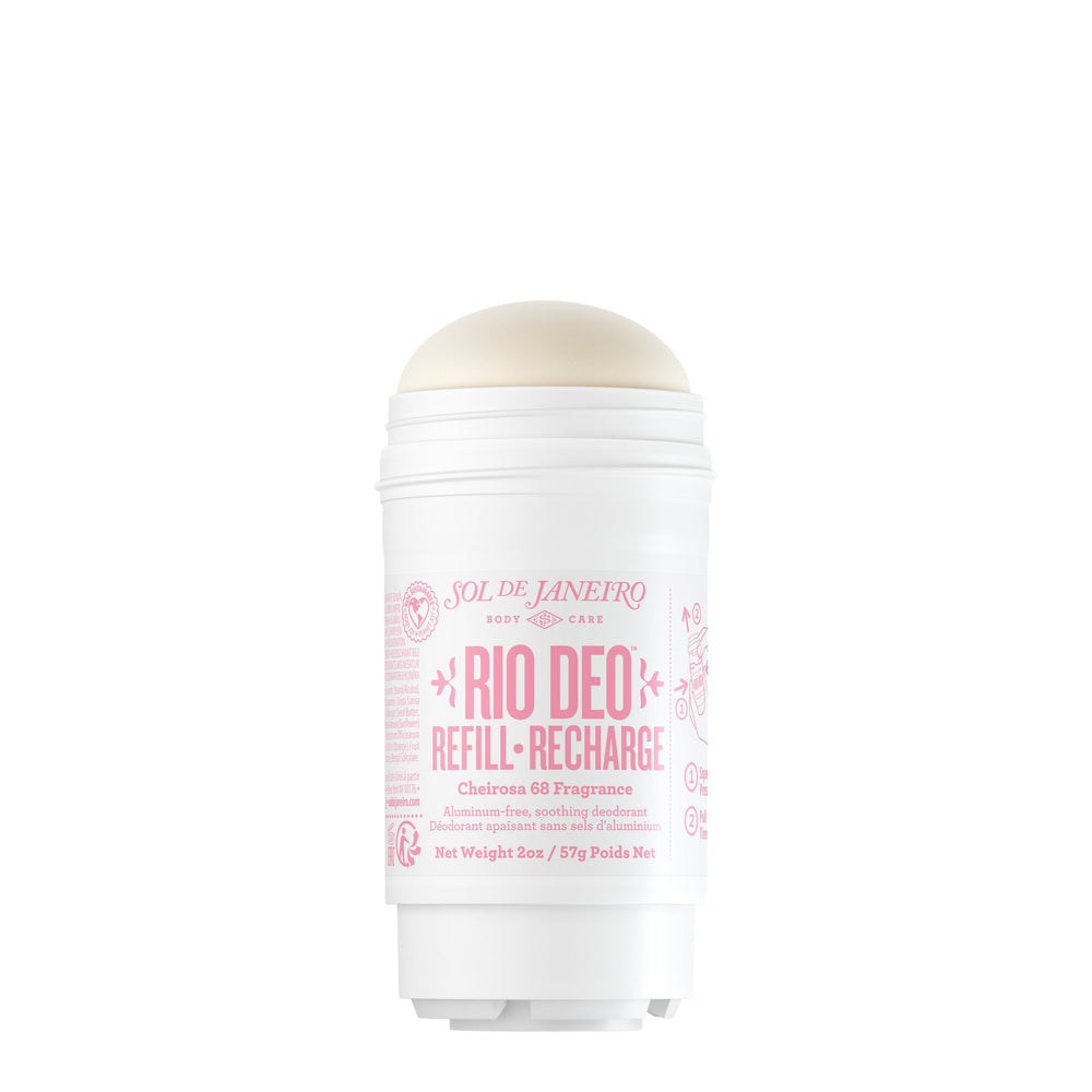 Sol de Janeiro Rio Deo Cheirosa 68 refill package for aluminum-free odor protection.