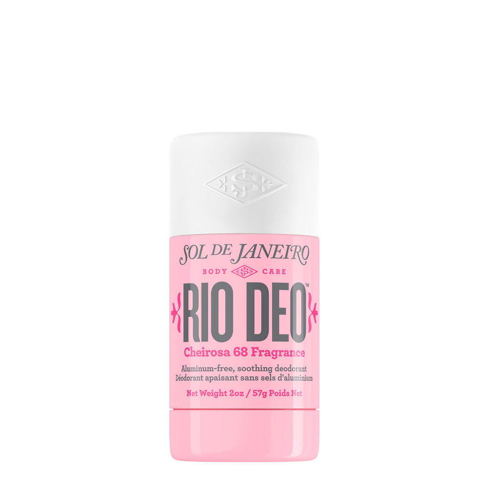 Sol de Janeiro Rio Deo Cheirosa 68 refillable packaging highlights eco-friendly design for daily freshness.