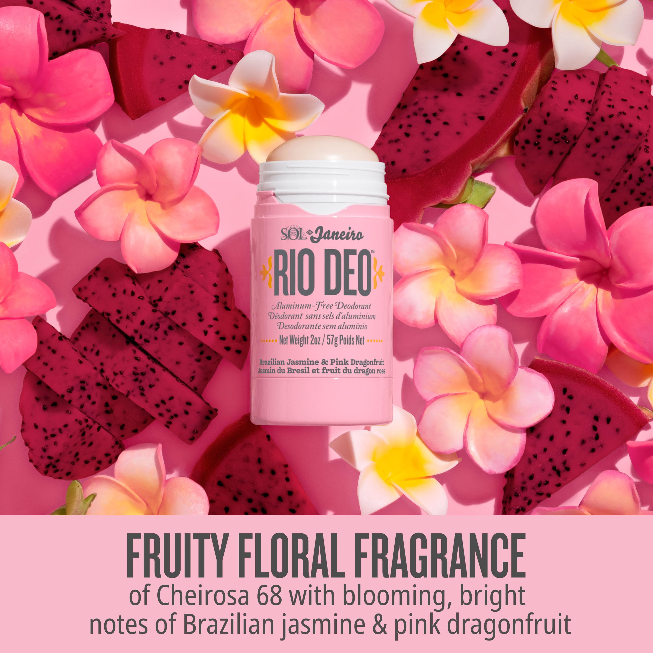 Sol de Janeiro Rio Deo Cheirosa 68 smooth application demonstrates easy glide.