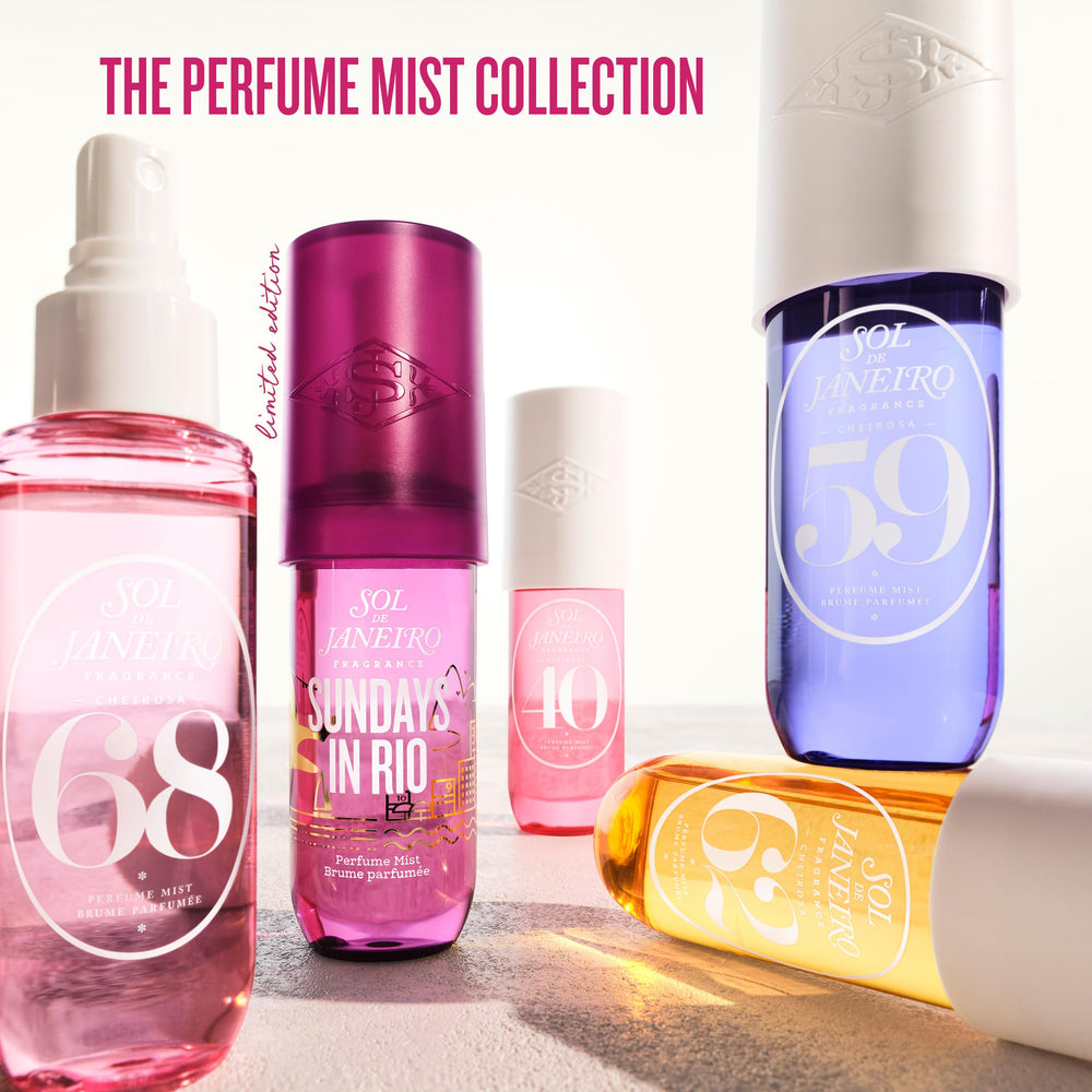 Sol de Janeiro Sundays in Rio limited edition packaging emphasized for collection