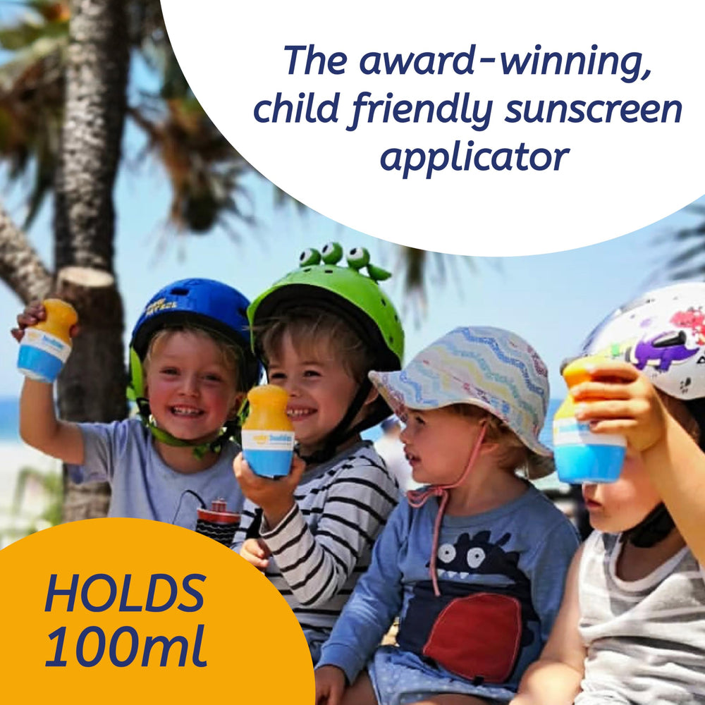 Solar Buddies refillable heads and sponge for extended reuse.