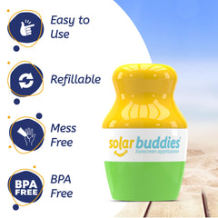 Replacement sponge head for Solar Buddies refillable applicator.