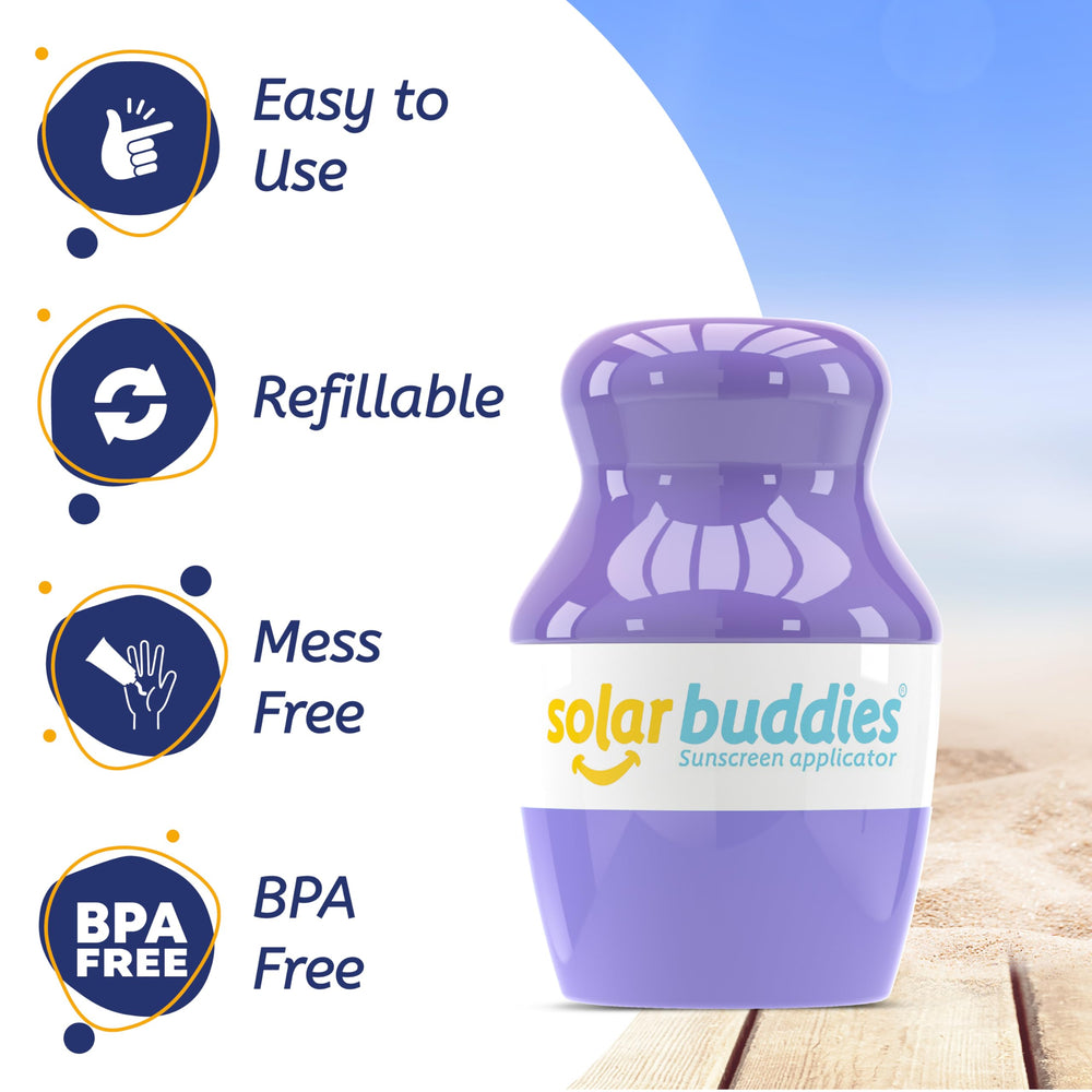 Solar Buddies refillable heads and sponge for easy replacement and extended use.