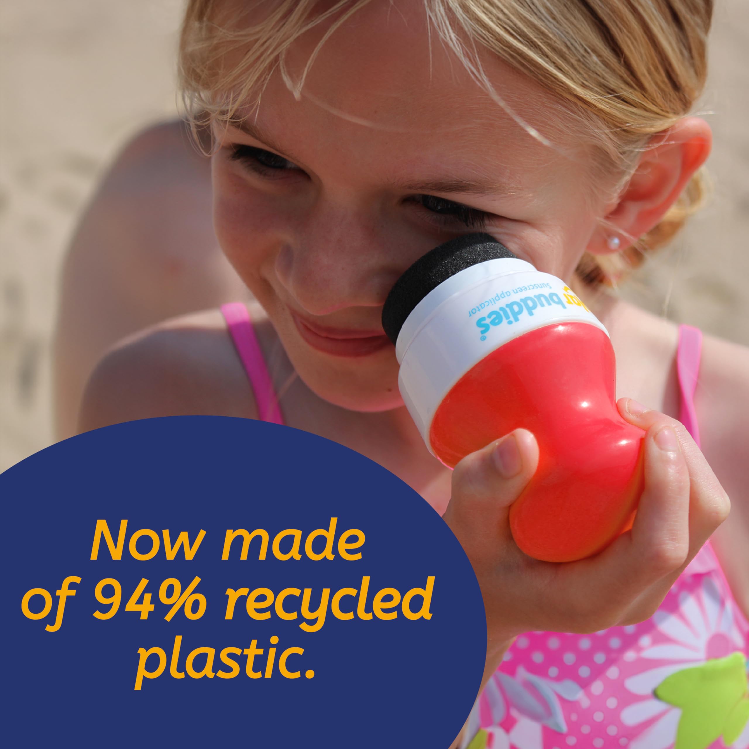Solar Buddies Sunscreen Applicator travel compact fits in hand luggage.