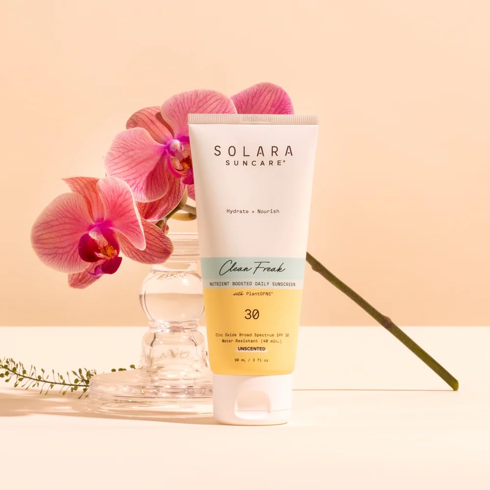 Solara Suncare SPF 30 Sport cream on skin during activity for moisture