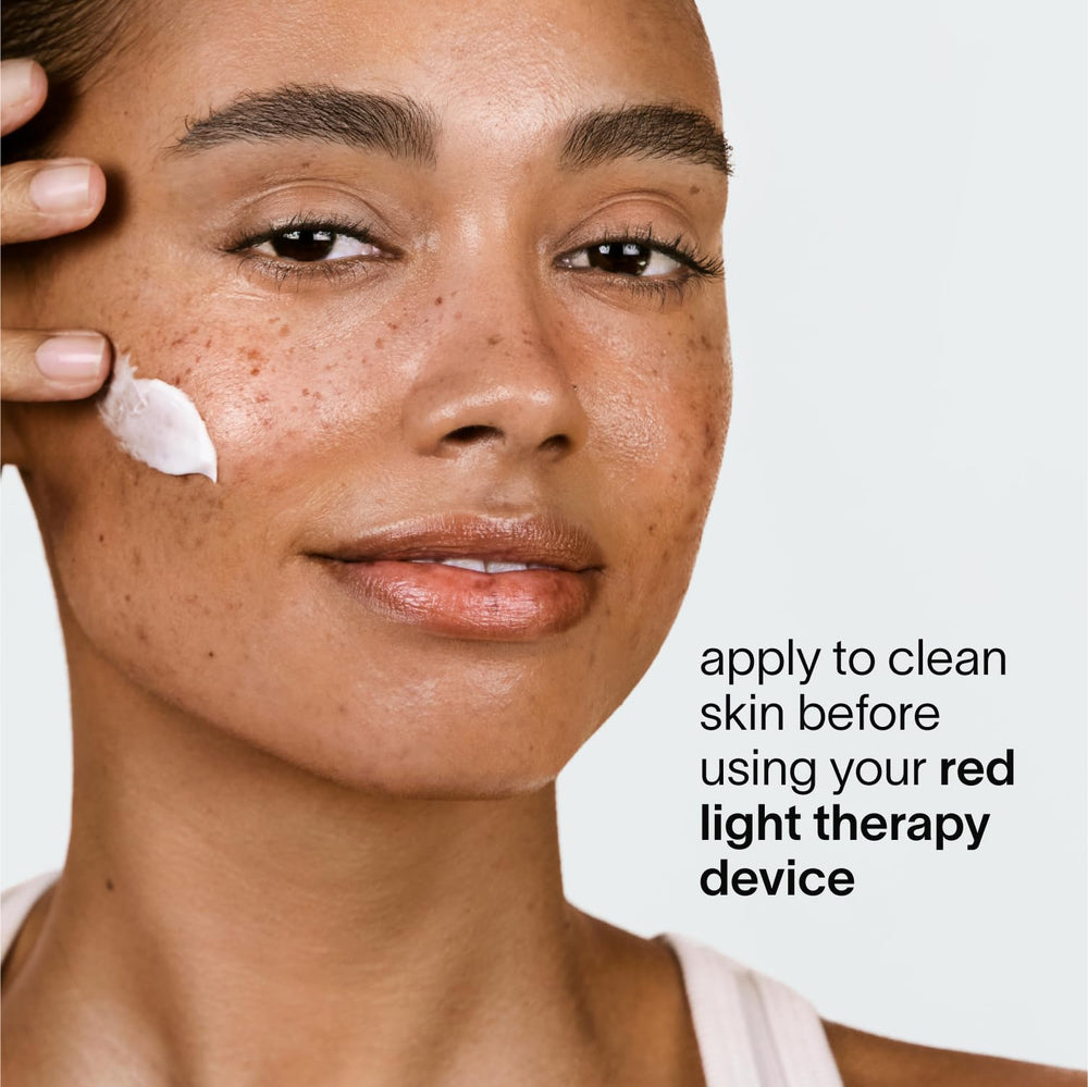 Peptides in Solawave LightBoost Rich Cream support skin firmness.