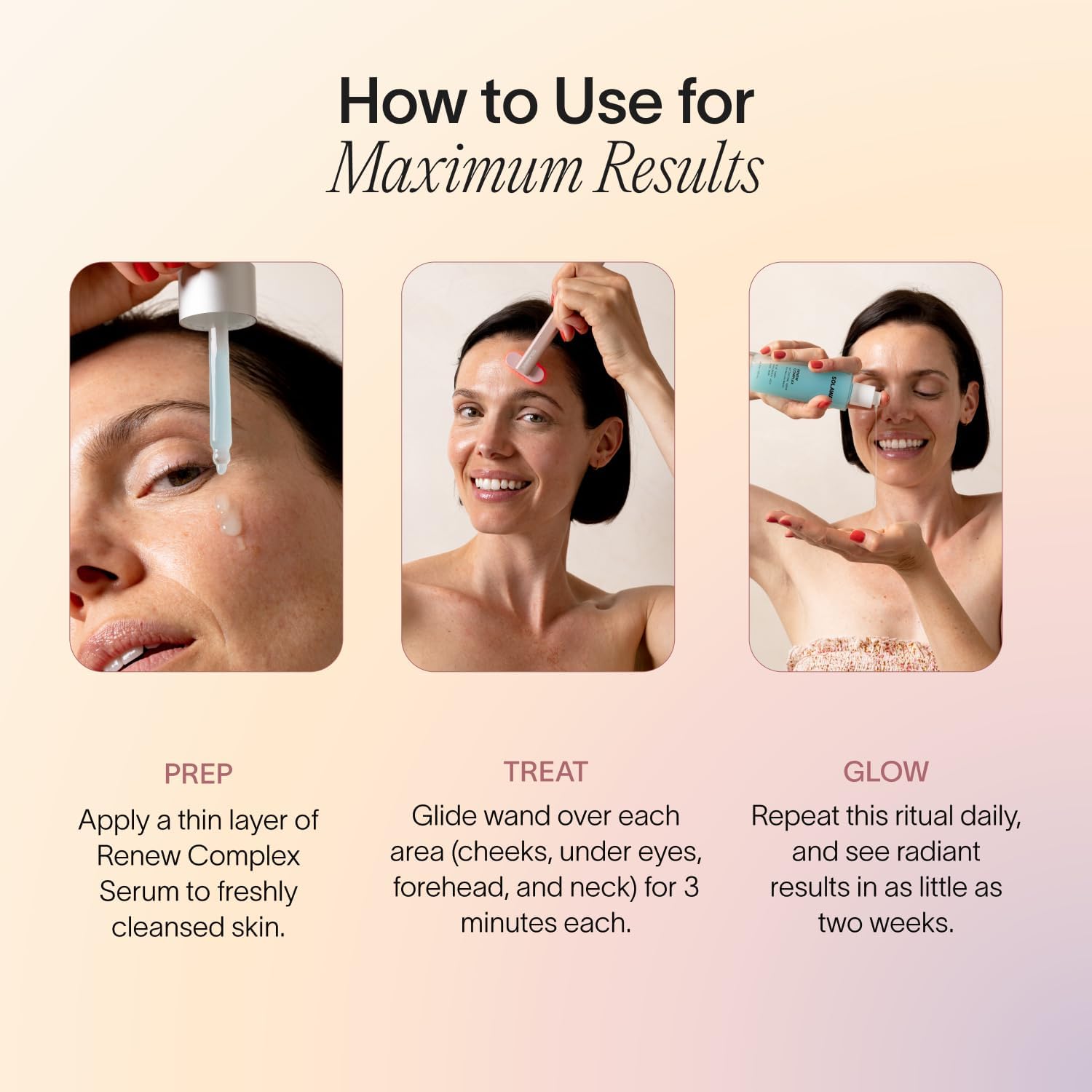 Solawave Renew Complex aloe vera slice highlights calming hydration.