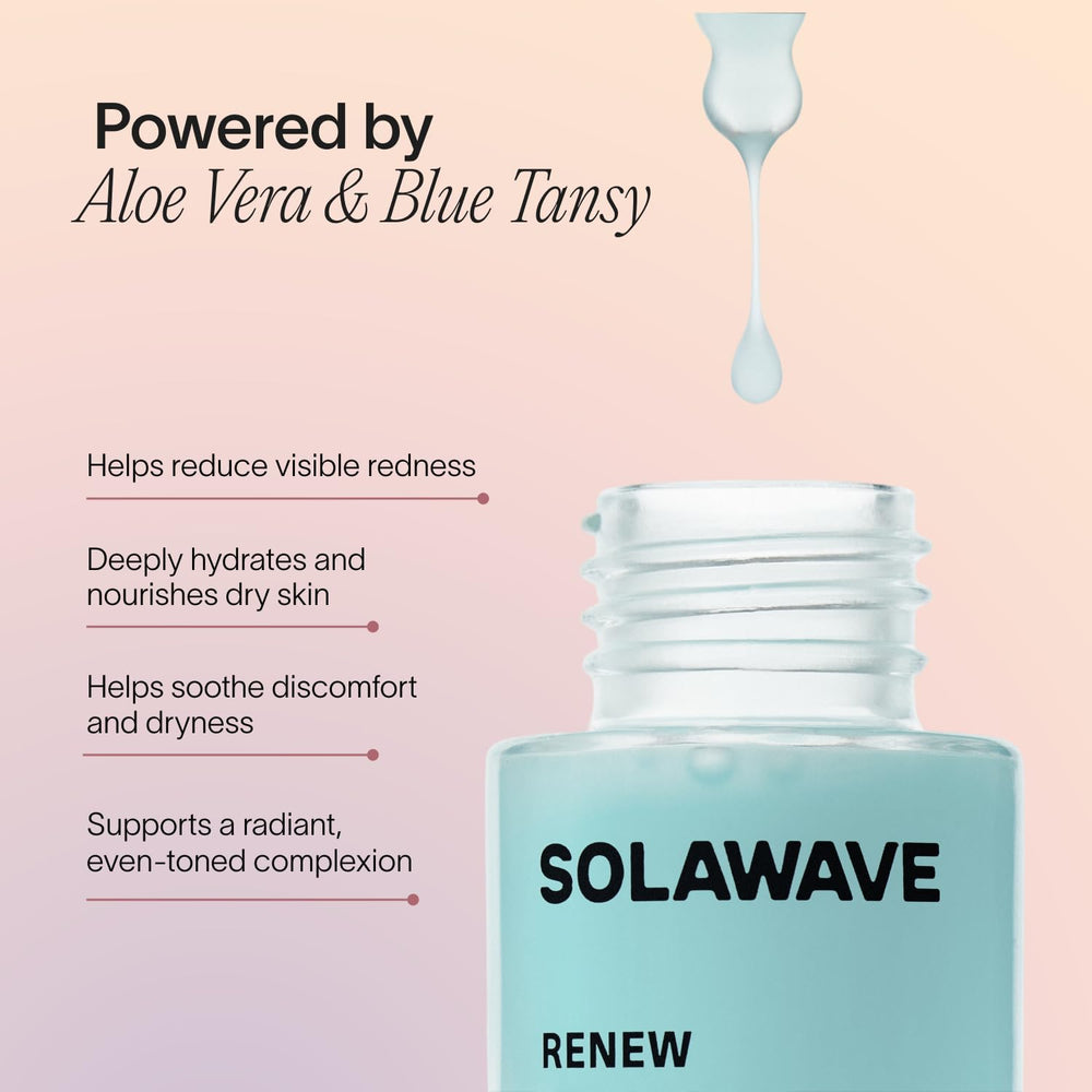 Solawave Renew Complex Serum device compatibility with LED wand