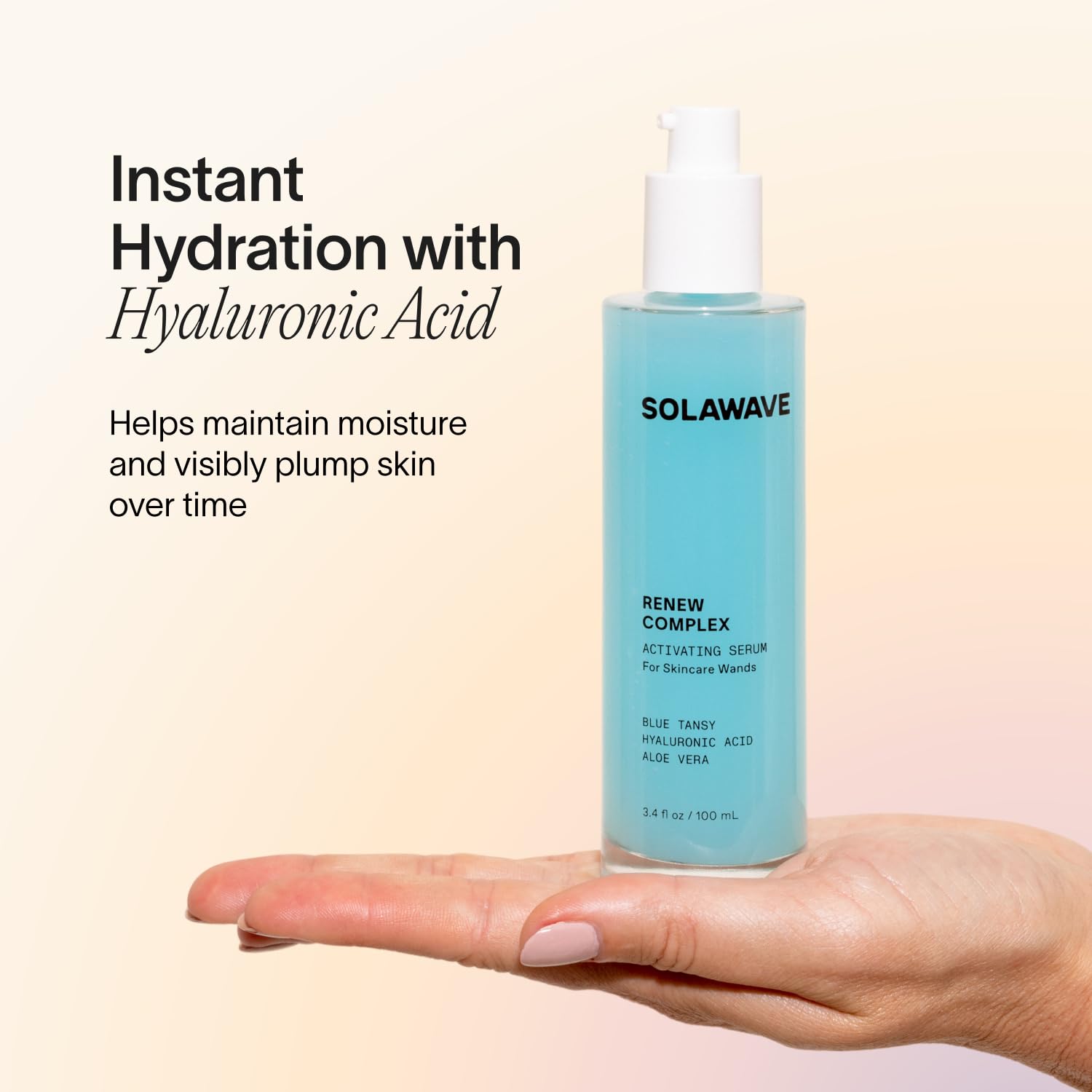 Solawave Renew Complex Serum hydration boost in a lightweight formula