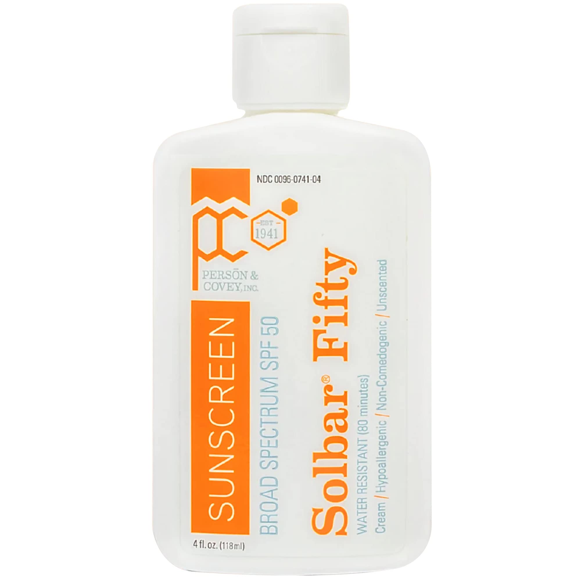 Solbar Fifty bottle pump for easy, on-the-go sun protection.