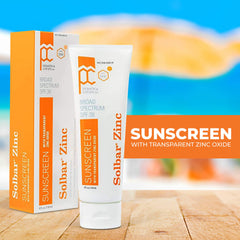 Solbar formula resists sweat for active outdoor use.