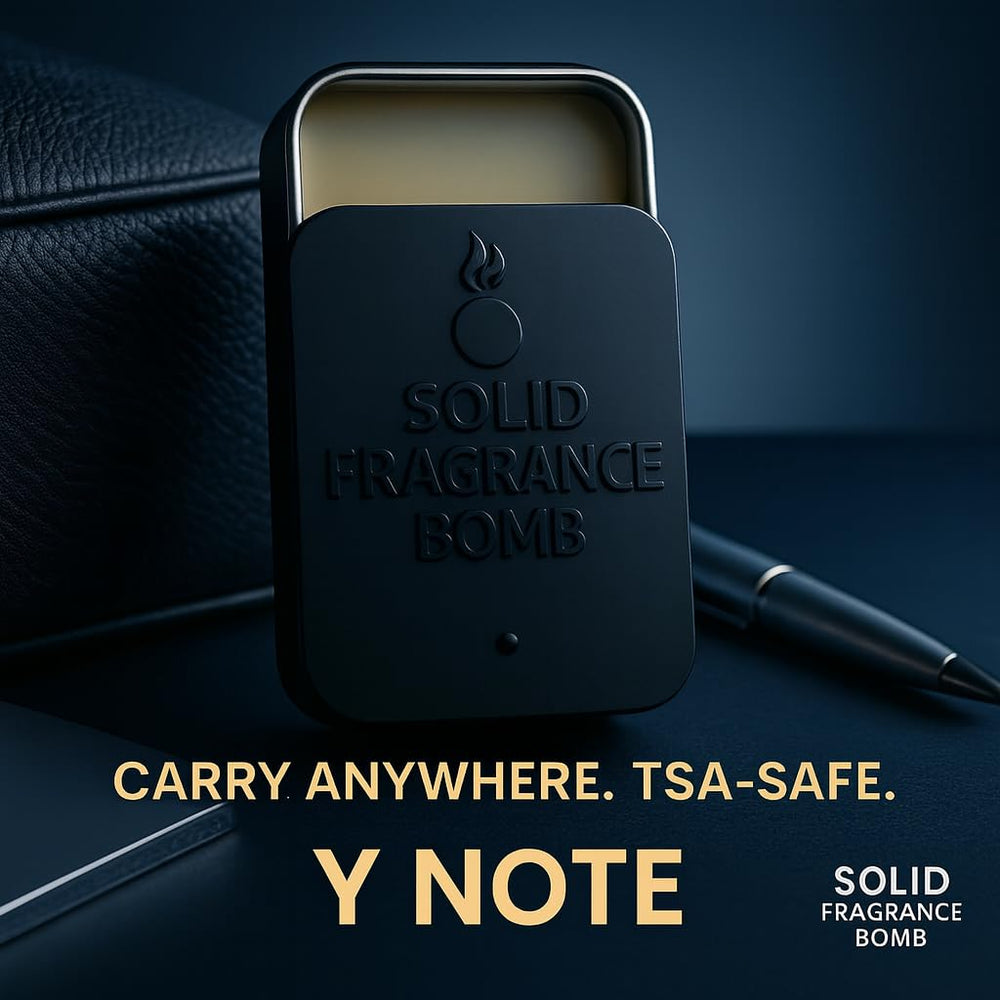 Solid Fragrance Bomb pocket compact fits easily for discreet daily wear