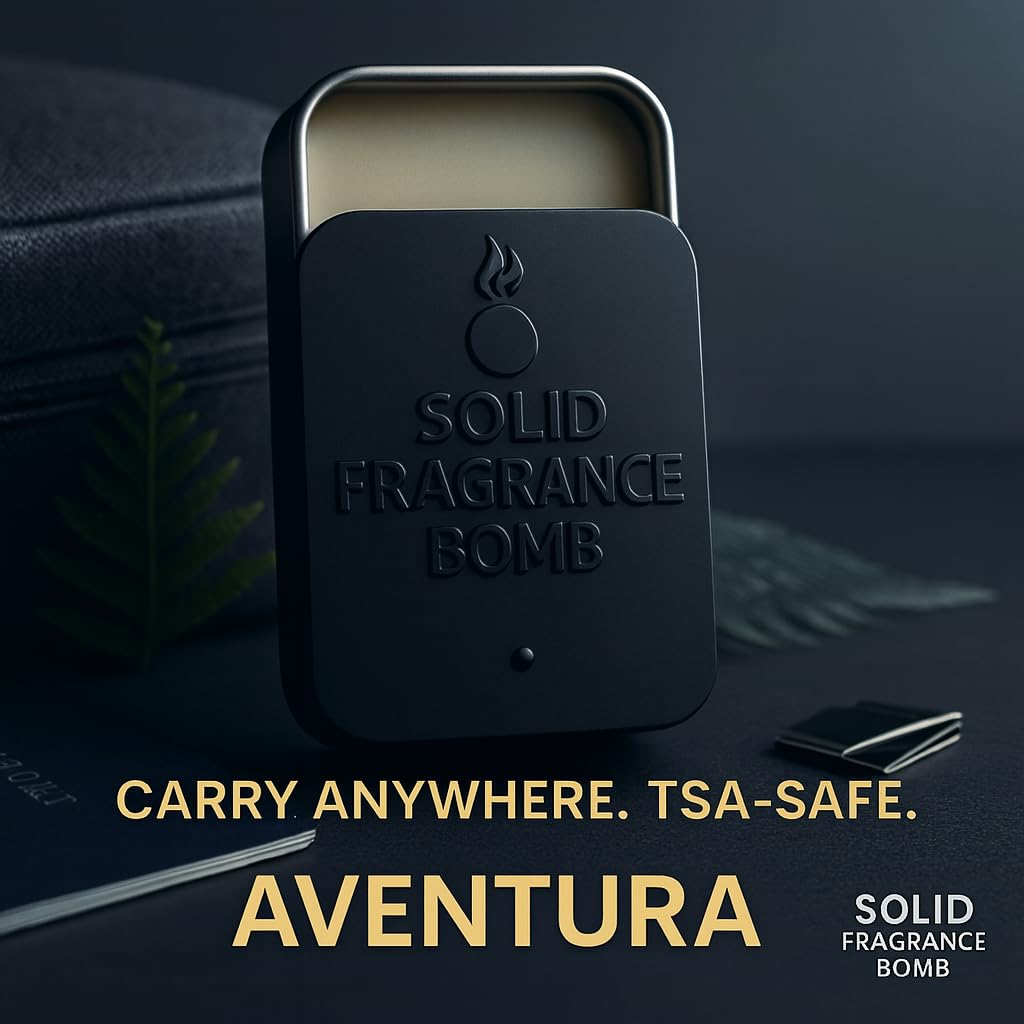 Solid Fragrance Bomb texture-application demonstrating skin-melting balm on skin