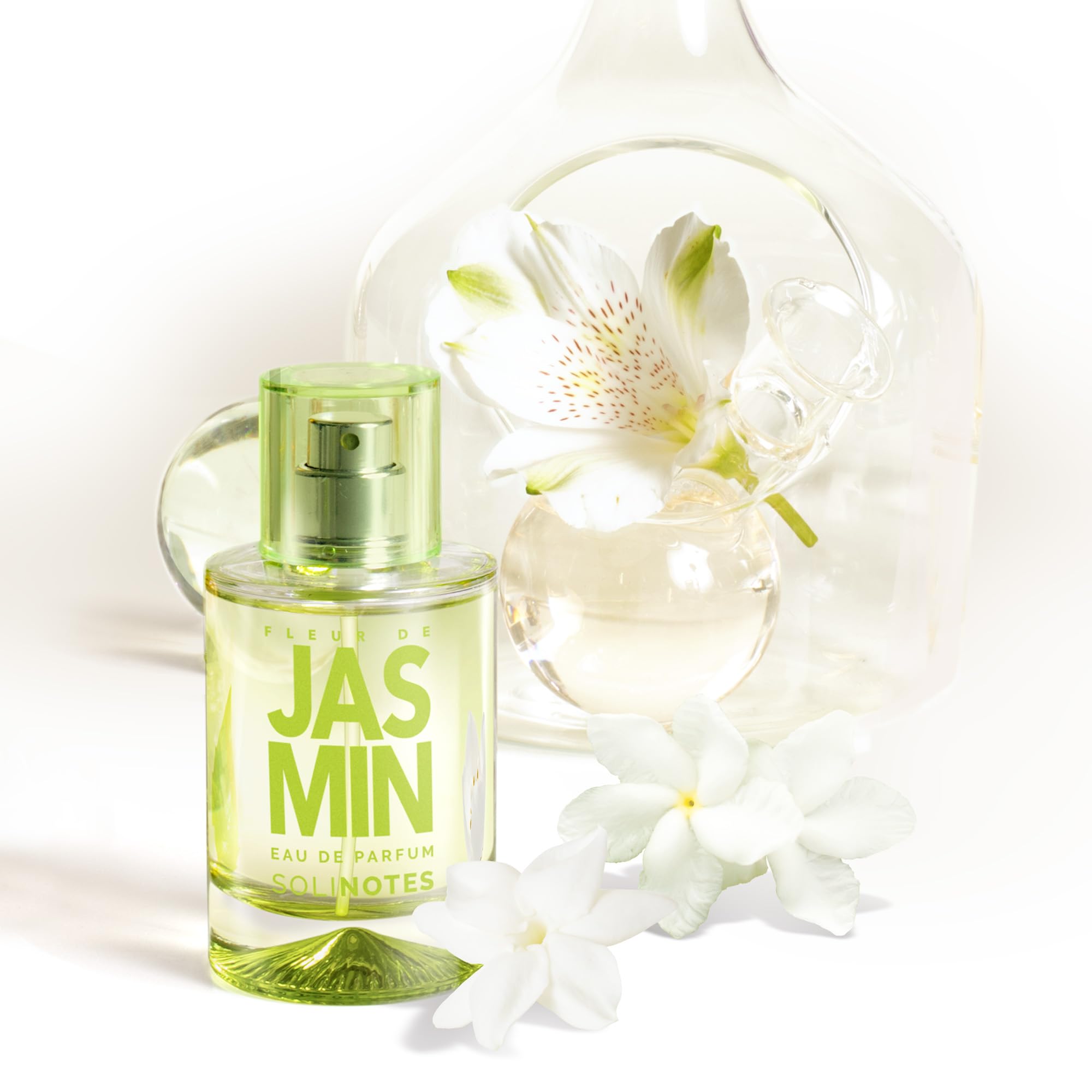 Solinotes Jasmine Flower amber-glow suggests a luxurious trail.