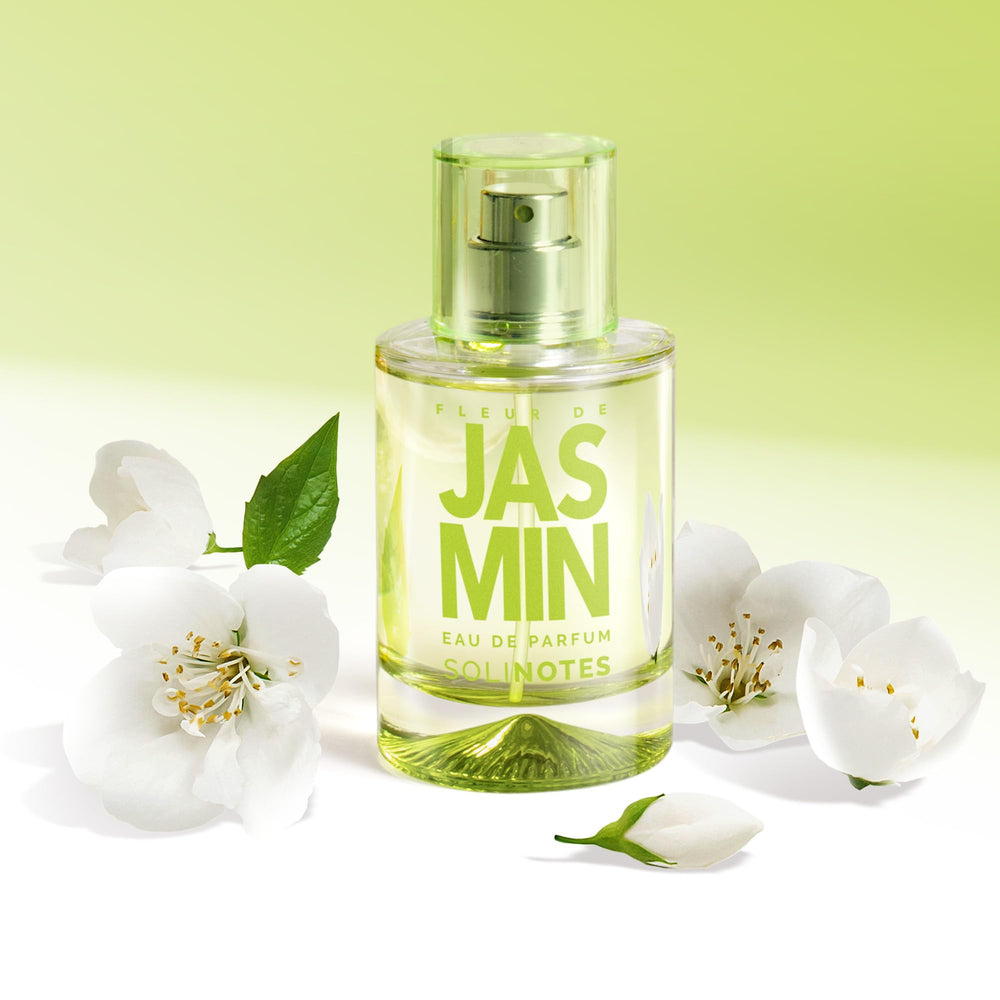 Solinotes Jasmine Flower bergamot-note opens with fresh citrus.